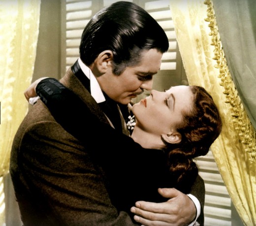 Clark Gable and Vivien Leigh
