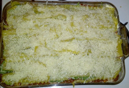 Fully cooked Lasagna!