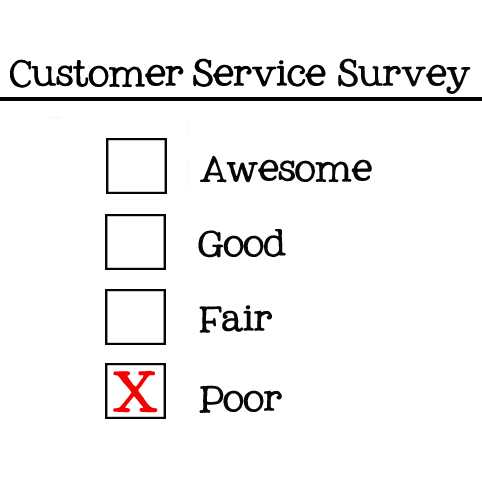 Poor Customer Service