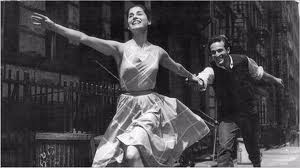 Carol Lawrence and Larry Kert in the original Broadway production. 