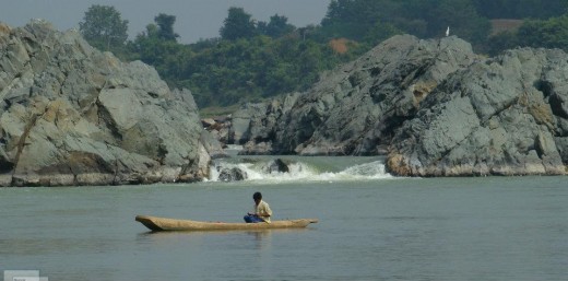 Boating Marble Rocks