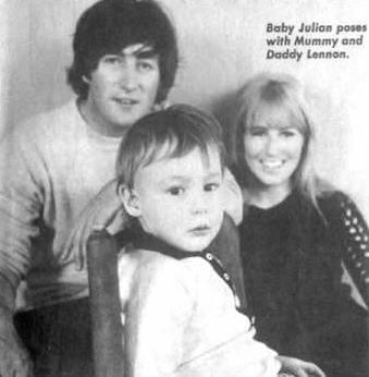 The John Lennon family in 1965