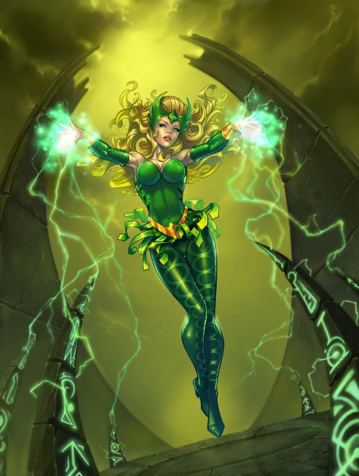 The Enchantress Marvel Comics. Who should play Amora?