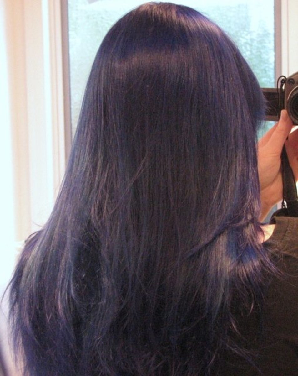 How To Dye Your Hair Dark Blue Or Purple Bellatory