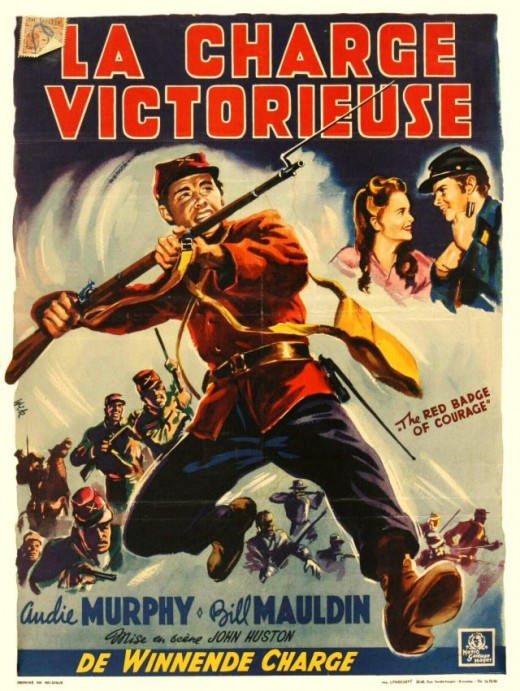 The Red Badge of Courage (1951) French poster