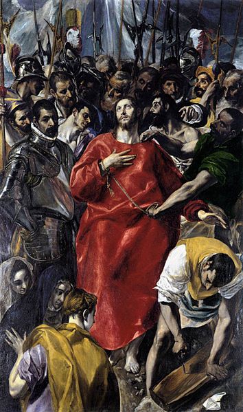 The Disrobing of Christ by El Greco. The Disrobing of Christ by El Greco.