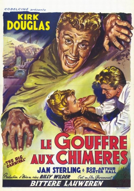 Ace in the Hole (1951) French poster