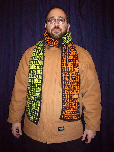 Don't wear a scarf this way.