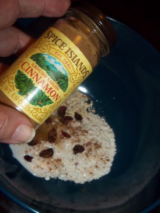 Cinnamon 1/4 tsp, or spice to taste