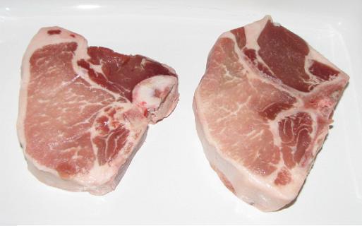 Raw Pork Chops
