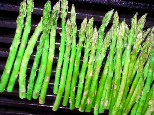 Try grilled asparagus in your quiche.