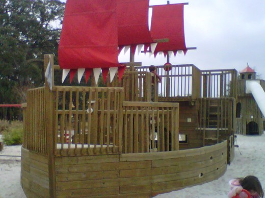 Put your eye patch on, walk the plank, and search for the buried treasure with the kids! 