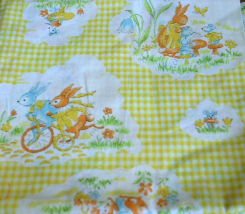 Vintage Children's Prints are very much sought after for clothing and quilts
