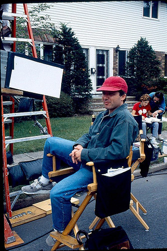 Director Hal Salwen.  Directors wear baseball caps and hold the golden keys to your acting life.