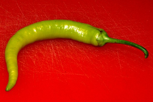 An inferno Hot Chili Pepper