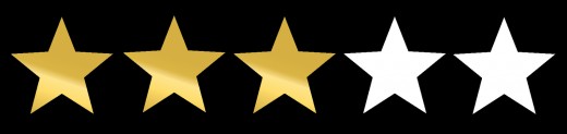 3 stars out of 5