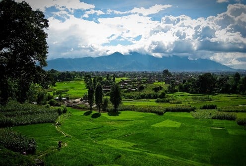 Kathmandu Valley in Nepal