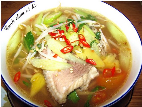 Canh Ca - fish canh