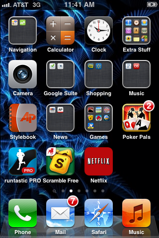 Tap the "Netflix" app to open the application. Log in to your Netflix account if prompted.