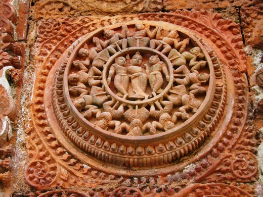 Rasmandal with double ring; Ilchhoba, hooghly