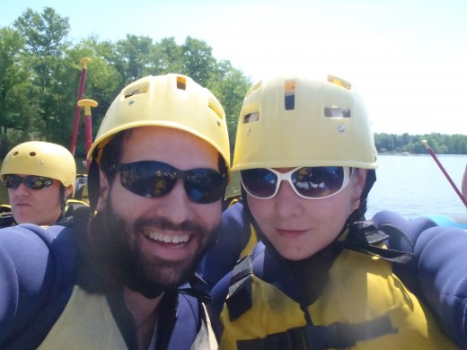 Travel for Two - White Water Rafting Ottawa River with my girlfriend