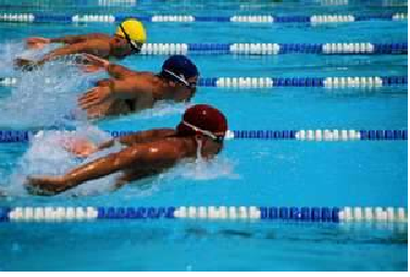 Swimming boosts endorphins