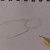 Draw two guiding lines for the mouth. Draw two guiding lines for the mouth.