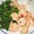 Ong Choy - Water Spinach with Shrimps and Steam Rice Ong Choy - Water Spinach with Shrimps and Steam Rice