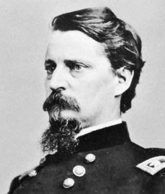 General Winfield Hancock, leader of the Second Corps of the Army of the Potomac