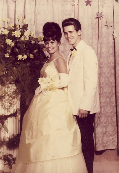 1960's prom look. They're looking groovy!