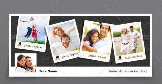 Facebook timeline cover recent and common style
