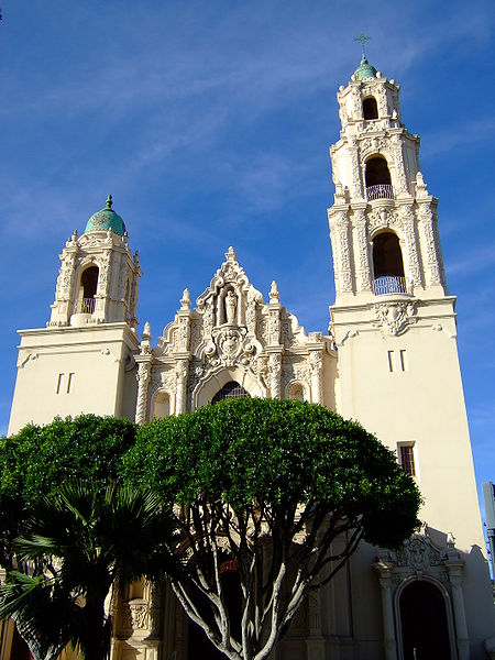 The basilica of Mission Dolores