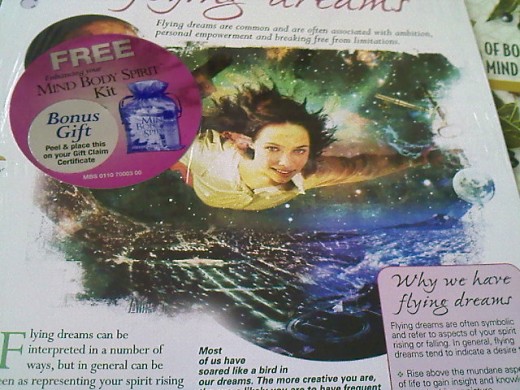 This came along with the Llwellyn's New World's catalog that I got in the mail 2 years ago.