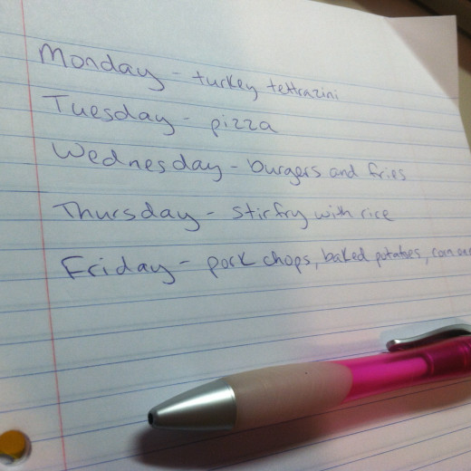Quick and Easy Meal Plan