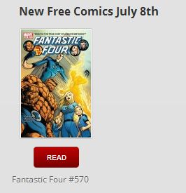 Free Comics from Marvel