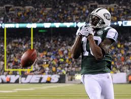 Santonio Holmes dropping a would-be TD pass
