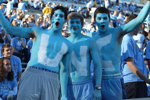 Would you say that these boys are "blue" about something?