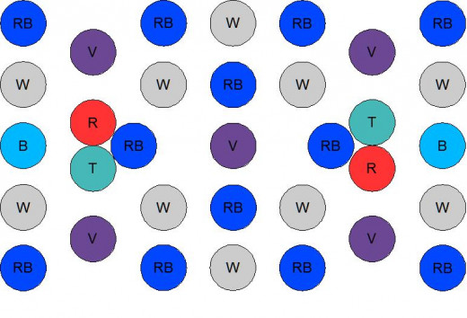 My final layout, to scale.