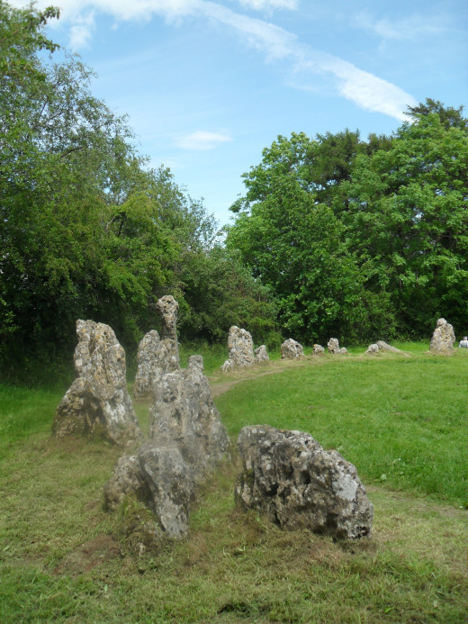Another view of the the King's Men (Rollright Stones)