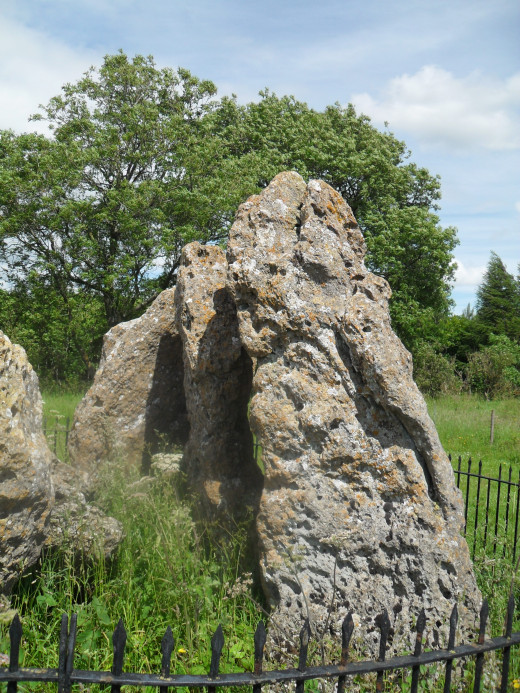 Another view of the Whispering Knights