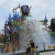 The water bucket completely dumping The water bucket completely dumping