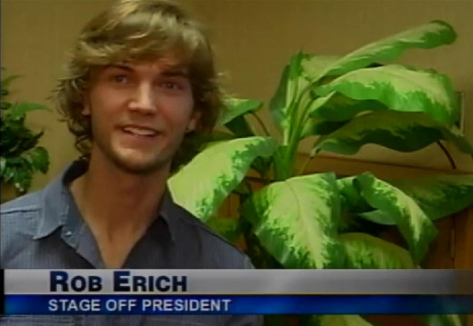 A screen shot of me in the news after launching an online talent website.