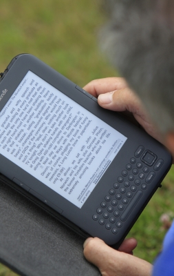 Reading on a Kindle