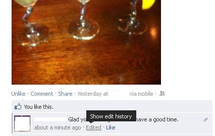 Click "Edited."