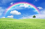 Rainbow holding my dreams.