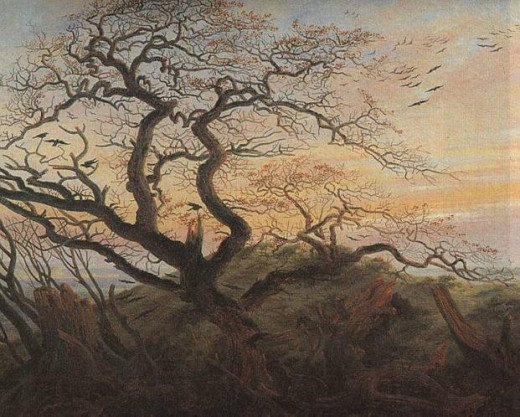 Friedrich- Tree With Crows