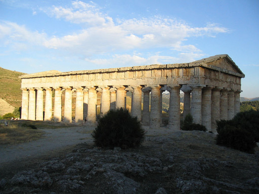 Segesta temple, Sicily, Italy