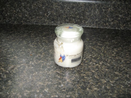 my lotion candle