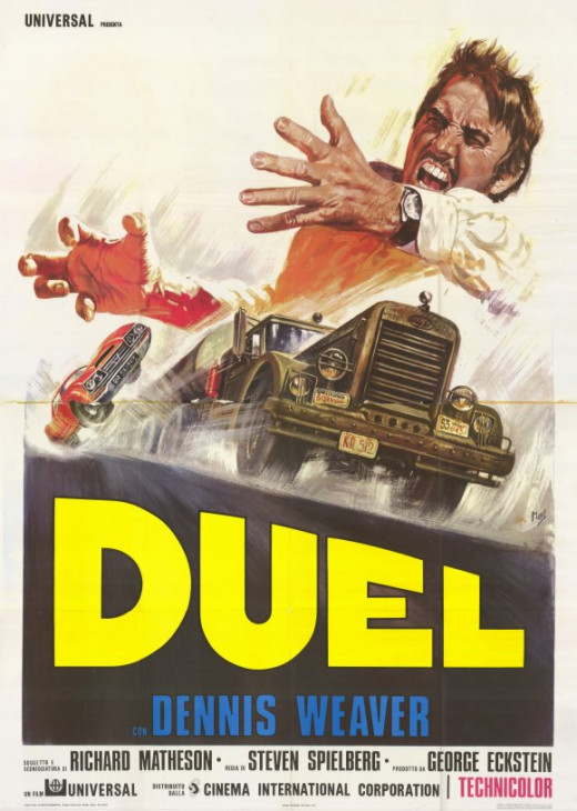 Duel (1971) Italian poster