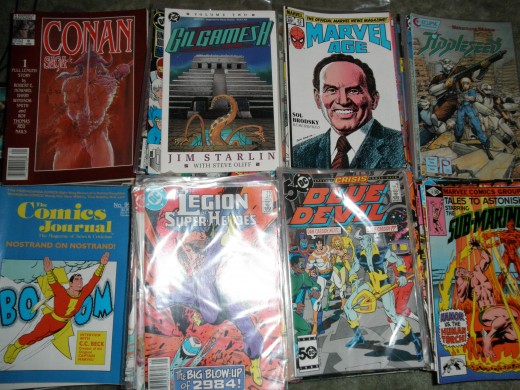Old comic books sell well, but you should focus on the ones from the 60's or before. Ideally you want the ones from the 50's or before. Quality is key though, don't buy beat up comics unless they are the first few years!